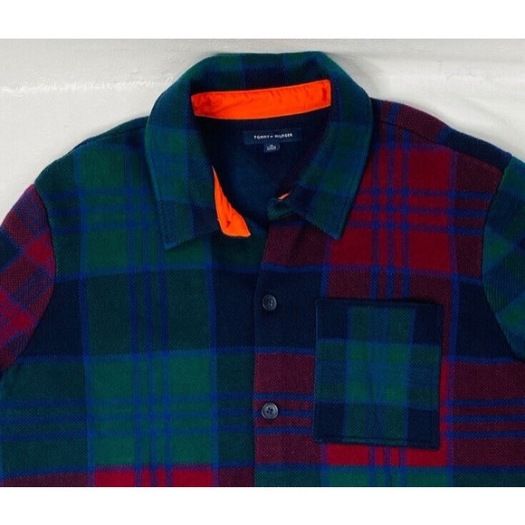 Tommy Hilfiger Mens Sz XL Shacket - Picture 2 of 11